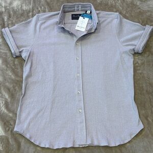 NWT! Robert Graham Men's Light Purple Casual Button Down Shirt